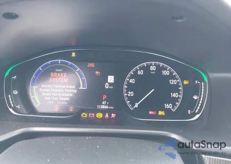 2022 Honda Accord Hybrid Sport from USA, damaged, VIN 1HGCV3F27NA018295